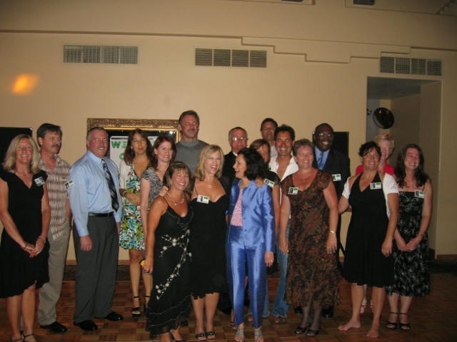 Classmates from Kellogg Elementary class or 1970 at HHS 30 yr reunion